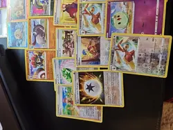 Yellow Boarder Pokemon Card Lot #2 All Holo And Reverse Holos Nm - Image 2