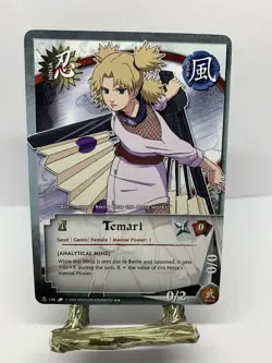 Temari 146 Naruto CCG Rare Shonen Jump’s Card - Image 1