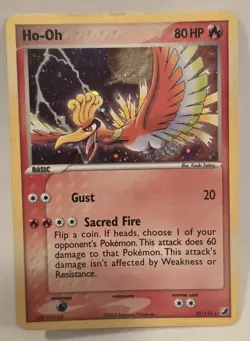 Ho-Oh 27/115 Holo Rare Pokemon Card LP - Image 1