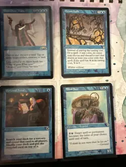 Magic The Gathering Mixed Lot Mind Over Matter Personal tutor Blind Seer Dream H - Image 1