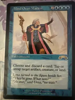 Magic The Gathering Mixed Lot Mind Over Matter Personal tutor Blind Seer Dream H - Image 2