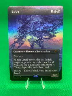 MTG Grief (Borderless) Modern Horizons 2 ​​NM Magic The Gathering FOIL (311) - Image 1