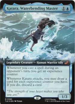 Katara, Waterbending Master (Extended Art) FOIL M Avatar: The Last Airbender - Image 1