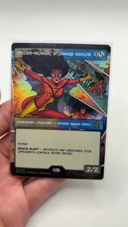 Spider-Woman, Stunning Savior (Borderless) Marvel's Spider-Man Foil - Image 1