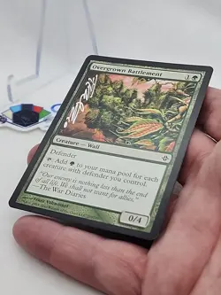 MTG Signed Overgrown Battlement Franz Vohwinkel Rise Of Eldrazi #D *CCGHouse* - Image 4