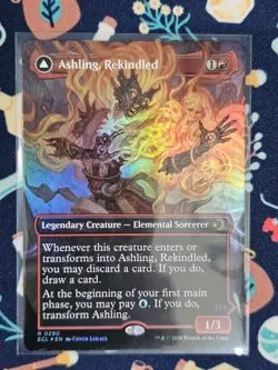 Ashling, Rekindled-Lorwyn Eclipsed-Borderless-Foil-290-NM - Image 1