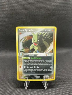 Pokemon TCG -Dark Tyranitar 20/109 - EX Team Rocket Returns Holo Rare - LP - Image 1