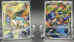 Pokemon TCG Illustration Rare 8 Card Lot Quaxly, Furret, Ambipom, Rookidee - Image 2