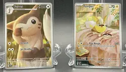 Pokemon TCG Illustration Rare 8 Card Lot Quaxly, Furret, Ambipom, Rookidee - Image 4