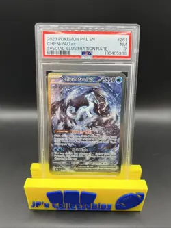 2023 Pokemon Paldea Evolved Chien-Pao EX #261 Special Illustration Rare PSA 7 - Image 1