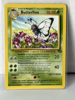 Butterfree 33/64 - Jungle Rare Pokemon Vintage WOTC NM/LP Italian - Image 1