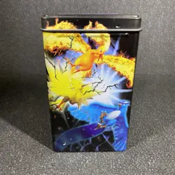 Vintage Pokemon 2004 EX Tin ONLY Legendary Birds Articuno Zapdos Moltres - Image 1