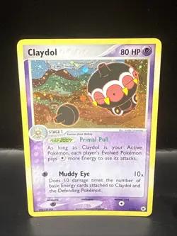 Pokemon TCG Claydol 2/101 Holo Hidden Legends Rare 2004 - Image 1