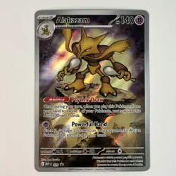 Alakazam Promo ME: Mega Evolution Promo 009 NM - Pokemon TCG - Image 2