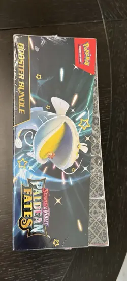 Pokemon TCG Paldean Fates (SV4.5) BOOSTER BUNDLE DISPLAY BOX Sealed 10 Bundles - Image 2