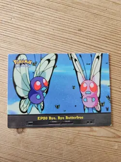 Bye, Bye Butterfree EP20 Non-Holo - Pokemon Topps Series 2 - 1999 - Image 1