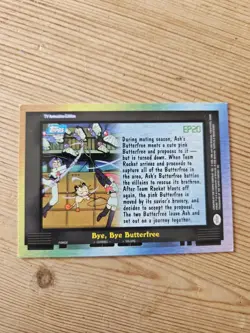 Bye, Bye Butterfree EP20 Non-Holo - Pokemon Topps Series 2 - 1999 - Image 2