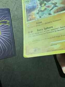 Pokemon TCG Lucario 6/130 Diamond & Pearl Holo Rare 131🔥LP MP+🔥 - Image 2
