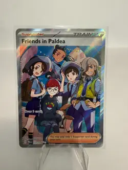 Friends in Paldea 137/131 Ultra Rare Pokemon SV: Prismatic Evolutions - Image 1