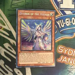 Yugioh! Diviner of the Herald MP22-EN056 Secret Rare 1st Edition NM - Image 1