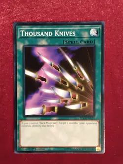 Yu-Gi-Oh! - Thousand Knives LEDD-ENA19 1st Edition - Legendary Dragon Decks - Image 1