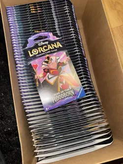 FAST SHIP! Disney Lorcana Rise of the Floodborn 50 Factory Sealed Booster Packs! - Image 1