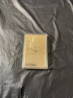 Pokemon TOGEPI 23k Gold Plated Trading Card Burger King - 1999 With Card Case - Image 2