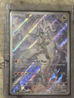 Pokemon Card Lot Holo Full Arts Illustration Rares Tcg Moltres Promo Reshiram - Image 4