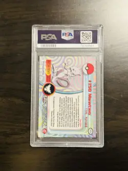 2000 Topps Pokemon Chrome Mewtwo TV Card #150 PSA 10 - Image 5