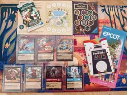 Disney Lorcana EPCOT 2026 COMPLETE QUEST Bundle - All Cards + Park Promos - Image 1