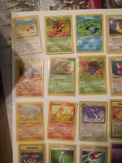 Pokemon Wotc Base Tcg. DAMAGED CARDS buy As-is 27 Cards - Image 2