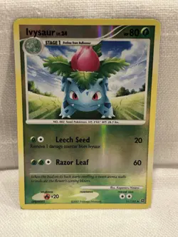 Pokemon Card Ivysaur 51/132 Diamond & Pearl Secret Wonders Reverse Holo VLP - Image 1