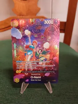 ONE PIECE CARD ENGLISH 0P06-101 O-NAMI SP 500 YEARS IN THE FUTURE NM - Image 1
