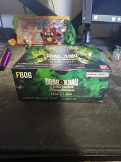 Dragon Ball Card Game Fusion World FB06 Rivals Clash Booster Box - Image 1