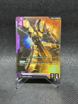 Gundam Gusion Rebake - GD02-055 LR Gundam Card Game - Image 1