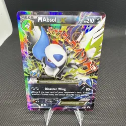 Pokemon TCG M Absol-EX XY XY63 Holo Promo Card - Image 3