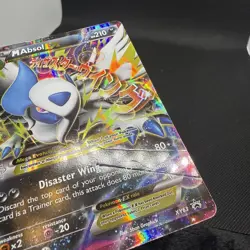 Pokemon TCG M Absol-EX XY XY63 Holo Promo Card - Image 4