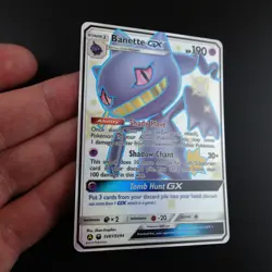 Banette GX SV61/SV94 Pokemon Hidden Fates Holo Full Art Card - Image 4