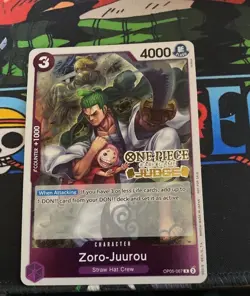 Zoro-Juurou (Judge Pack Vol. 3) OP05-067 One Piece Promotion Cards Foil - Image 1