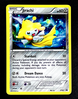2015 Pokemon JIRACHI Black Star Promo COSMOS HOLO Foil XY Series Set Card #XY67 - Image 1