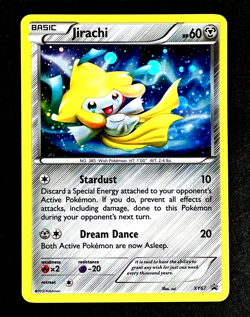2015 Pokemon JIRACHI Black Star Promo COSMOS HOLO Foil XY Series Set Card #XY67 - Image 2