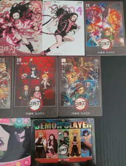 Nezuko Kamado Card Lot - Demon Slayer Anime CCG 9 Cards - Image 3