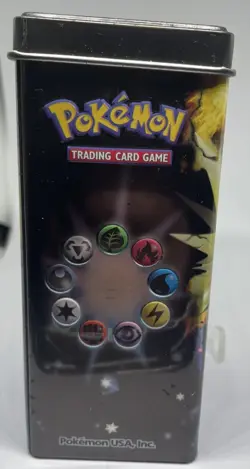 Vintage Pokemon 2004 Empty Trading Card Game Tin - Zapdos, Articuno, Moltress - Image 2
