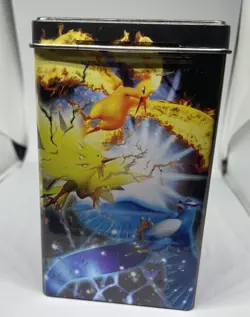 Vintage Pokemon 2004 Empty Trading Card Game Tin - Zapdos, Articuno, Moltress - Image 3