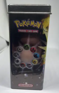Vintage Pokemon 2004 Empty Trading Card Game Tin - Zapdos, Articuno, Moltress - Image 4
