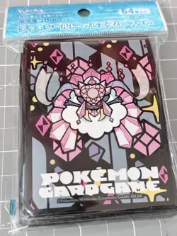 Pokemon TCG Mega Diancie Premium Mat Card Sleeves Pokemon Center Japan 64ct - Image 3