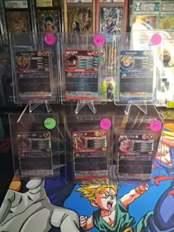 Dragonball Super Heroes All Forms Card Lot Of 6 Goku, Broly, Buu, Shallot, Buu, - Image 2