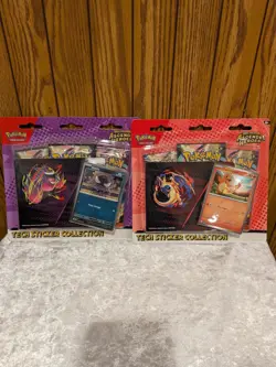 (2) Pokemon TCG Ascended Heroes Tech. Sticker Collections New Sealed - Image 1