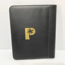 Black Leather Limited Edition Palms Off 9 Pocket Binder - Pokemon One Piece Card - Image 2