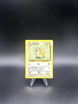 Pokemon TCG Raticate Base Set 40/102 Regular Unlimited Uncommon - Image 1